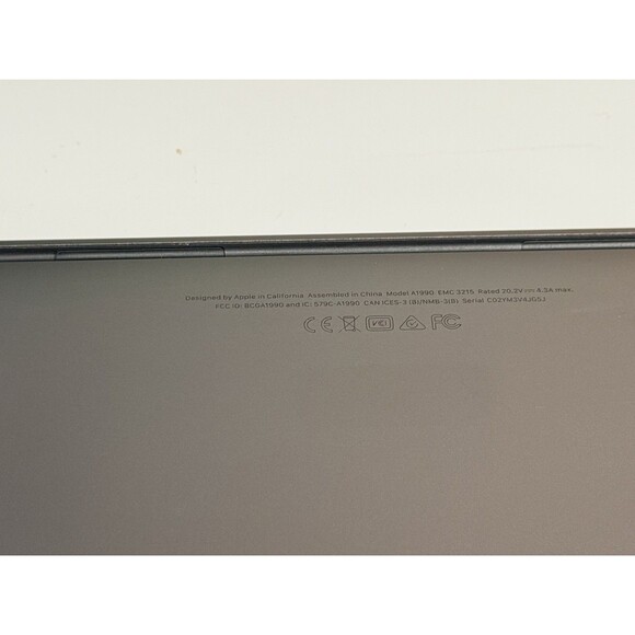 Apple MacBook Pro 2018 15.4" Intel Core i7 2.6GHz 16GB RAM 512GB SSD A1990 - Picture 6 of 7